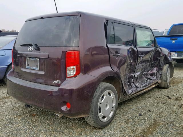 JTLZE4FE8CJ018008 - 2012 TOYOTA SCION XB Bordo foto 4