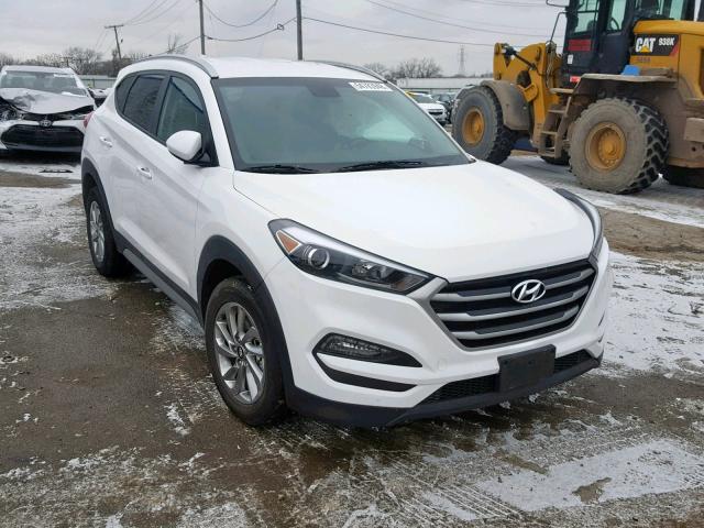 KM8J3CA44JU756015 - 2018 HYUNDAI TUCSON LIM WHITE photo 1