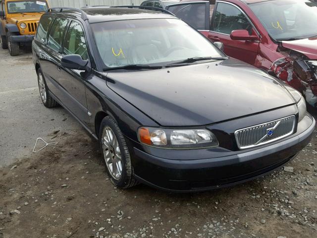 YV1SW58D721189328 - 2002 VOLVO V70 2.4T BLACK photo 1