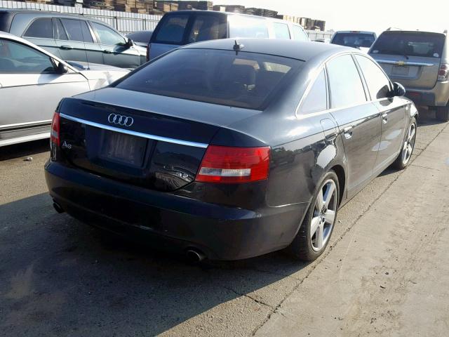 WAUAH74F18N086127 - 2008 AUDI A6 3.2 BLACK photo 4