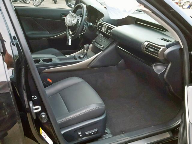 JTHBF1D20F5053753 - 2015 LEXUS IS 250 BLACK photo 5