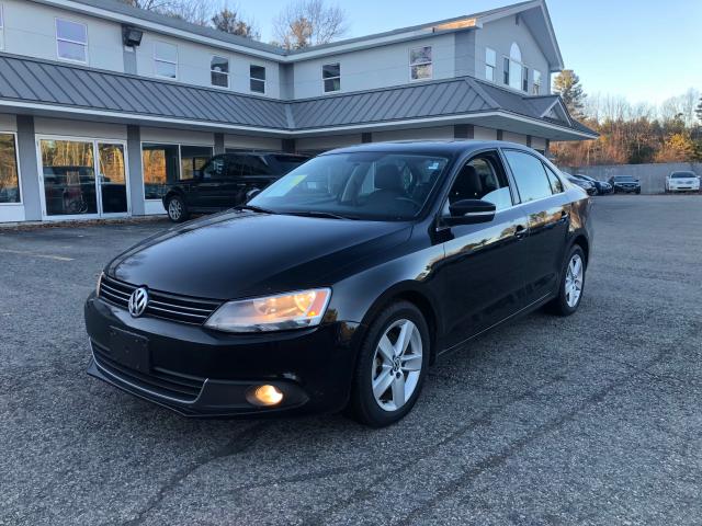 3VWLL7AJ3BM025105 - 2011 VOLKSWAGEN JETTA TDI BLACK photo 1