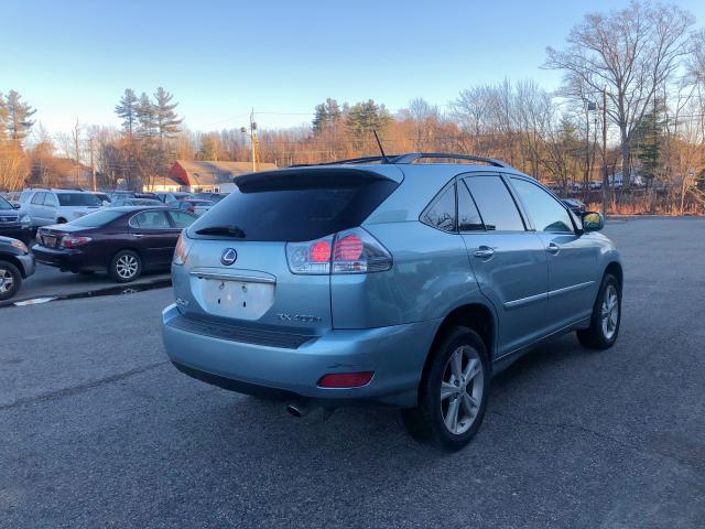 JTJHW31U182065358 - 2008 LEXUS RX 400H BLUE photo 3