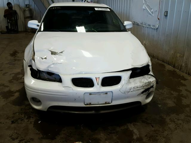 1G2WR5217YF116683 - 2000 PONTIAC GRAND PRIX 白色 照片 9