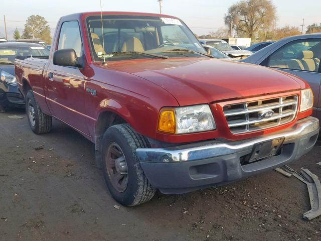 1FTYR10U61TA42979 - 2001 FORD RANGER SILVER photo 1