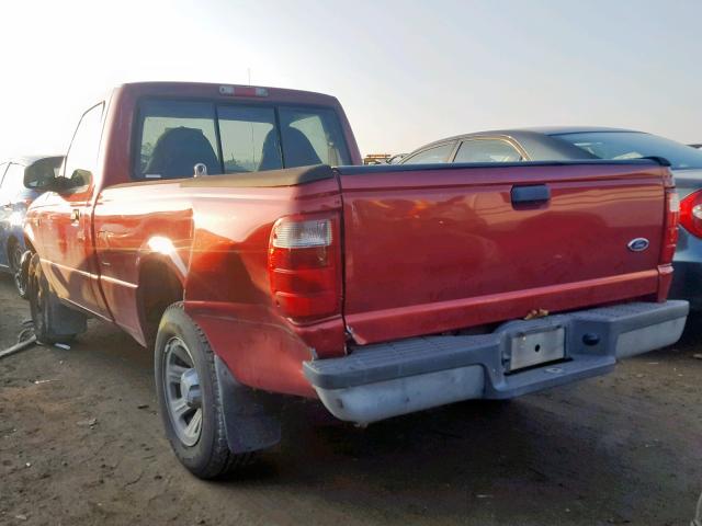 1FTYR10U61TA42979 - 2001 FORD RANGER SILVER photo 3