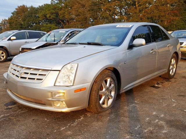 1G6DW677750111211 - 2005 CADILLAC STS SILVER photo 2