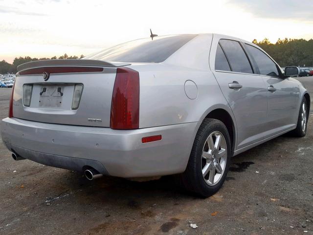 1G6DW677750111211 - 2005 CADILLAC STS SILVER photo 4