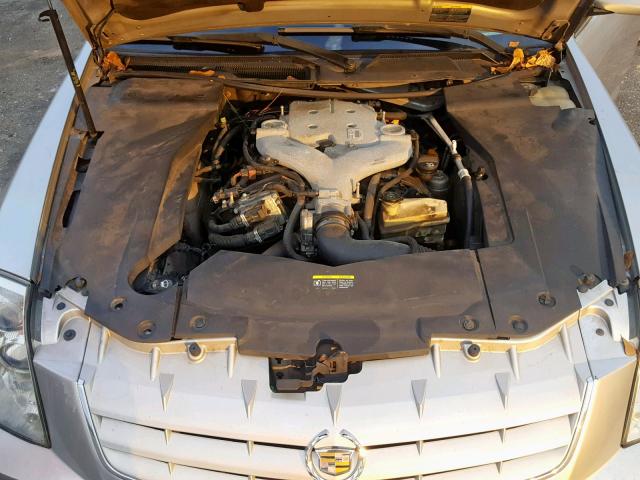 1G6DW677750111211 - 2005 CADILLAC STS SILVER photo 7