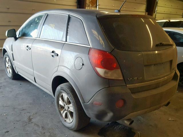 3GSDL43N48S500243 - 2008 SATURN VUE XE GRAY photo 3