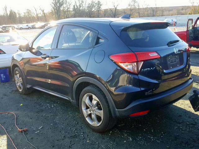 3CZRU6H75GM718953 - 2016 HONDA HR-V EXL GRAY photo 3