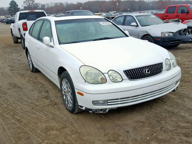 JT8BD69S340192961 - 2004 LEXUS GS 300 WHITE photo 1