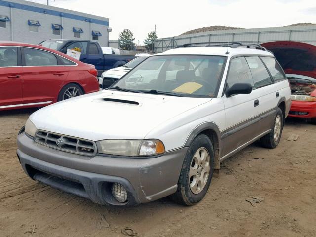 4S3BG6851X7641649 - 1999 SUBARU LEGACY OUT WHITE photo 2