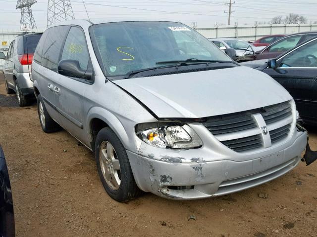 1D4GP45R26B731909 - 2006 DODGE CARAVAN SX SILVER photo 1