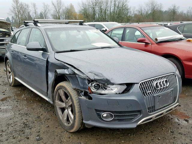 WA1UFAFL8EA088881 - 2014 AUDI A4 ALLROAD GRAY photo 1