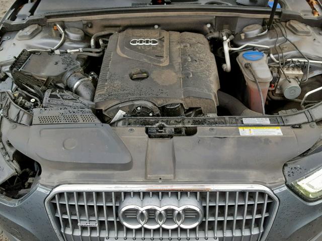 WA1UFAFL8EA088881 - 2014 AUDI A4 ALLROAD GRAY photo 7