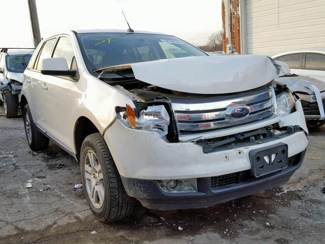 2FMDK48C28BA64595 - 2008 FORD EDGE SEL WHITE photo 1