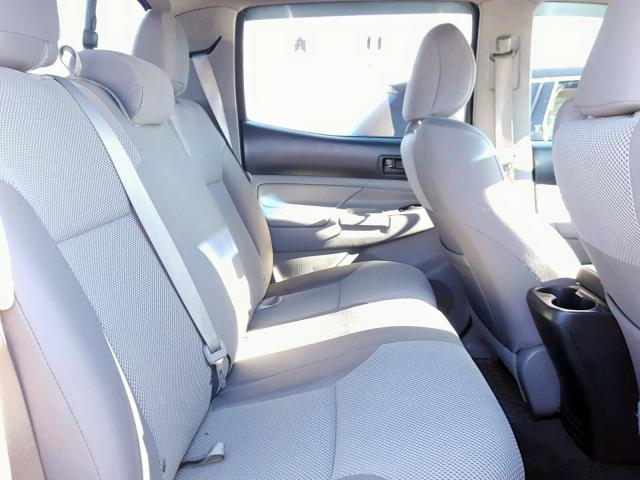 3TMJU4GN7EM173679 - 2014 TOYOTA TACOMA DOU BLACK photo 6