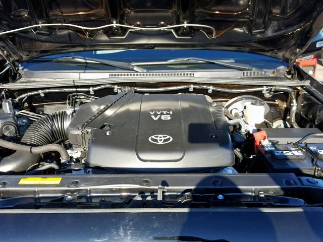 3TMJU4GN7EM173679 - 2014 TOYOTA TACOMA DOU BLACK photo 7