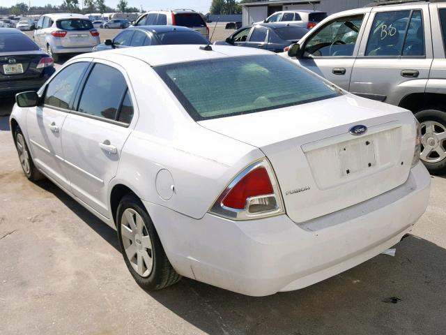 3FAHP06Z07R193111 - 2007 FORD FUSION S WHITE photo 3