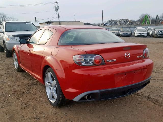 JM1FE173170211722 - 2007 MAZDA RX8 RED photo 3