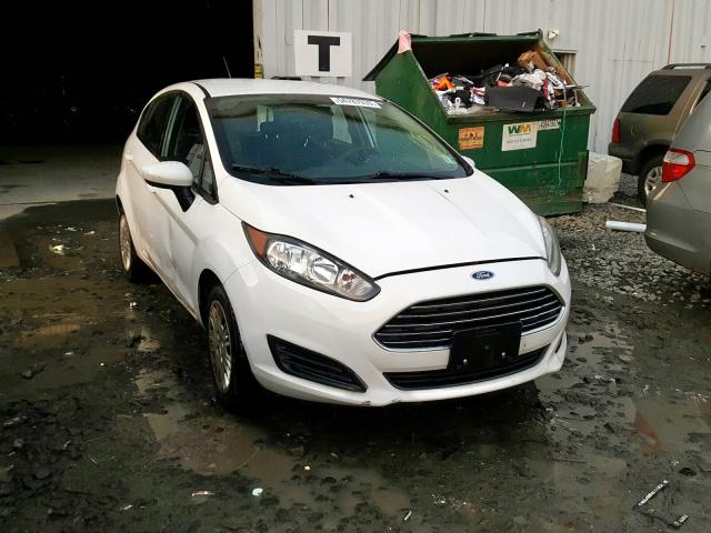 3FADP4TJXGM170646 - 2016 FORD FIESTA S WHITE photo 1