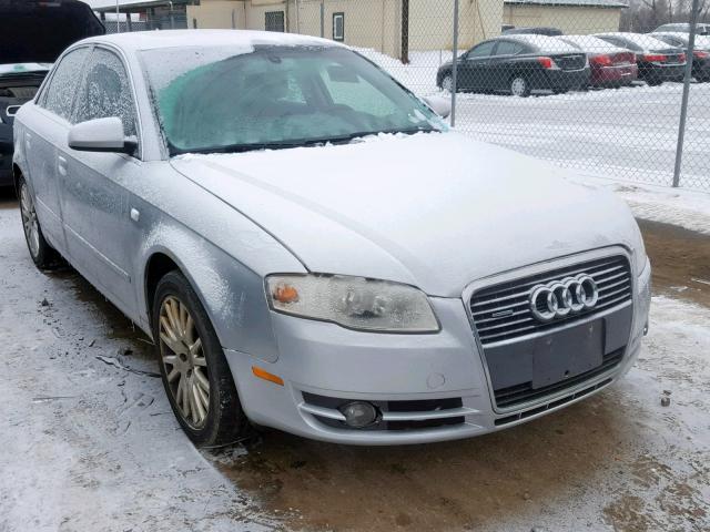 WAUDF78E86A213304 - 2006 AUDI A4 2.0T QU SILVER photo 1