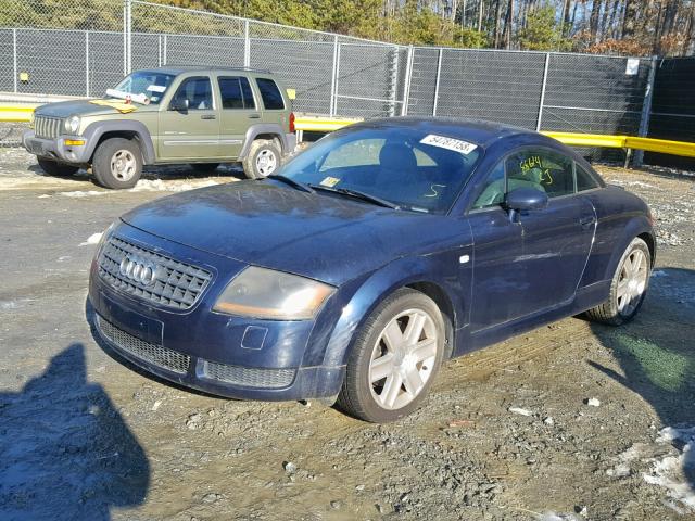 TRUSC28N431005265 - 2003 AUDI TT BLUE photo 2