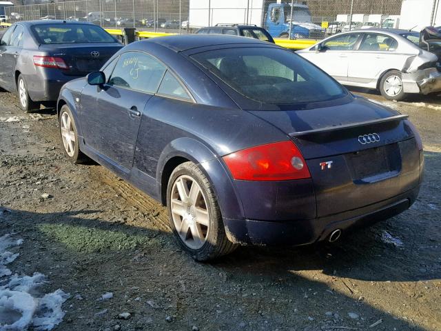 TRUSC28N431005265 - 2003 AUDI TT BLUE photo 3