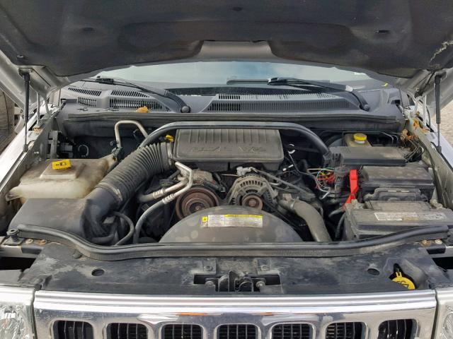 1J8HG48K88C166734 - 2008 JEEP COMMANDER GRAY photo 7