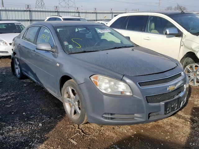 1G1ZH57B98F119011 - 2008 CHEVROLET MALIBU 1LT ნაცრისფერი ფოტო 1