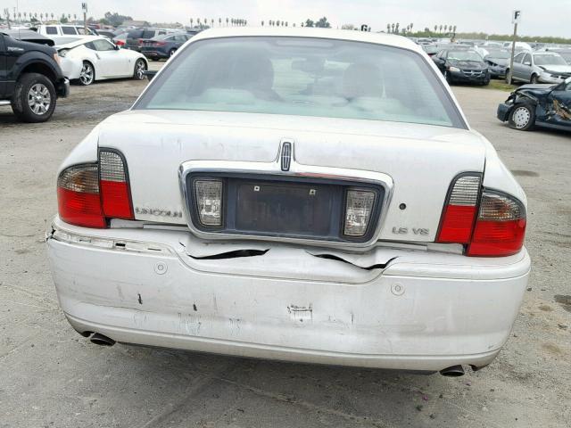 1LNHM87A73Y696233 - 2003 LINCOLN LS WHITE photo 9