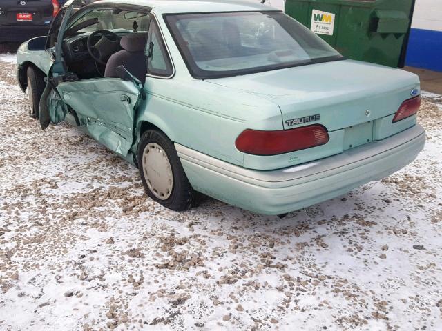 1FALP52U9RA228100 - 1994 FORD TAURUS GL GREEN photo 3