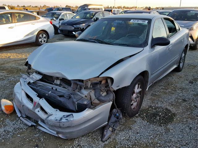 1G2NF52E94C173177 - 2004 PONTIAC GRAND AM S SILVER photo 2