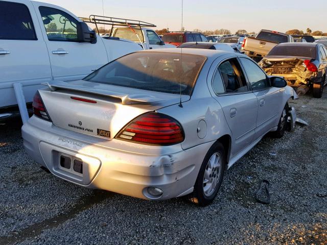 1G2NF52E94C173177 - 2004 PONTIAC GRAND AM S SILVER photo 4