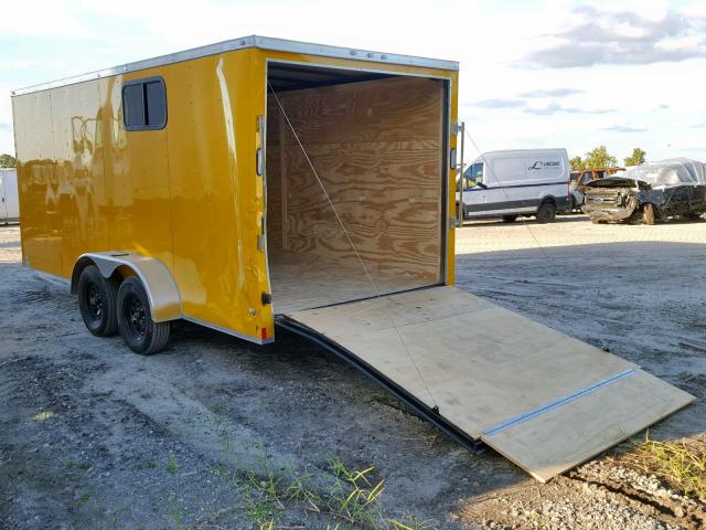 7H2BE1625KD009379 - 2019 ROCK CARGO TRAI YELLOW photo 3