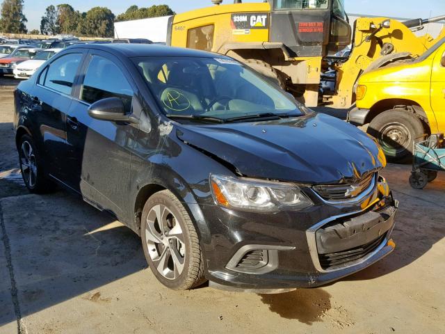 1G1JF5SB7H4137853 - 2017 CHEVROLET SONIC PREM BLACK photo 1