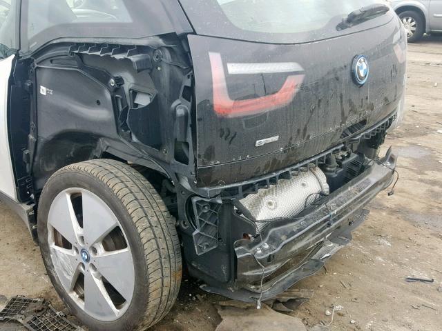 WBY1Z4C55GV506654 - 2016 BMW I3 REX WHITE photo 9