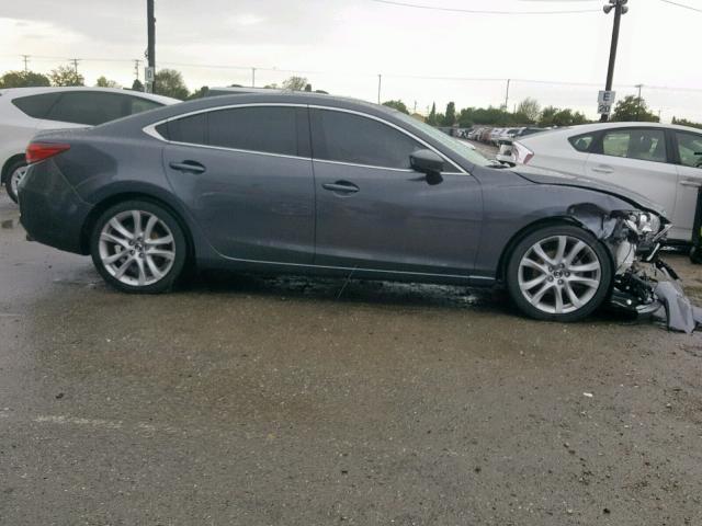 JM1GJ1V5XG1452905 - 2016 MAZDA 6 TOURING GRAY photo 10