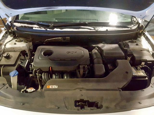 5NPE34AF0GH368568 - 2016 HYUNDAI SONATA SPO WHITE photo 7