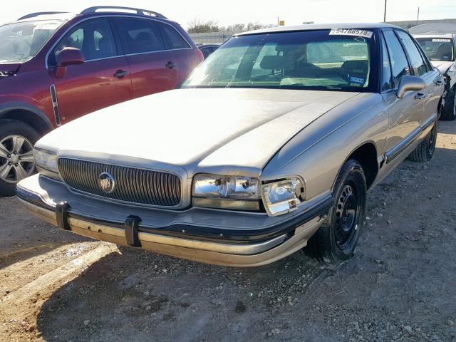 1G4HP52K1TH417459 - 1996 BUICK LESABRE CU SILVER photo 2