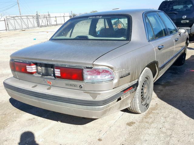 1G4HP52K1TH417459 - 1996 BUICK LESABRE CU SILVER photo 4