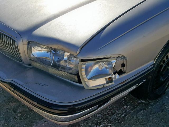 1G4HP52K1TH417459 - 1996 BUICK LESABRE CU SILVER photo 9