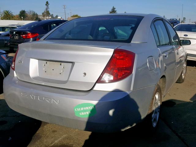 1G8AJ52F44Z103126 - 2004 SATURN ION LEVEL SILVER photo 4