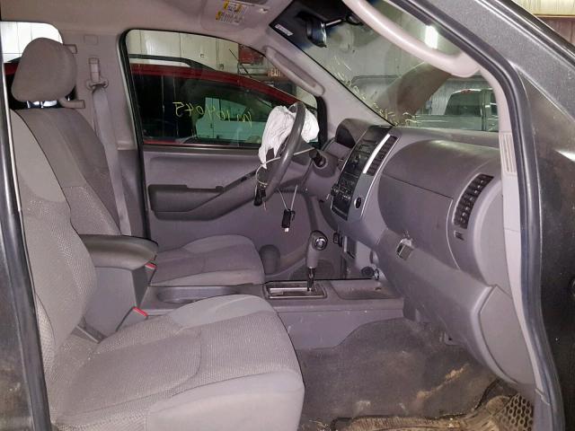 1N6AD07W09C401124 - 2009 NISSAN FRONTIER C GRAY photo 5