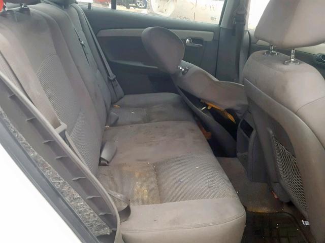 1G1ZA5EU6BF292419 - 2011 CHEVROLET MALIBU LS WHITE photo 6