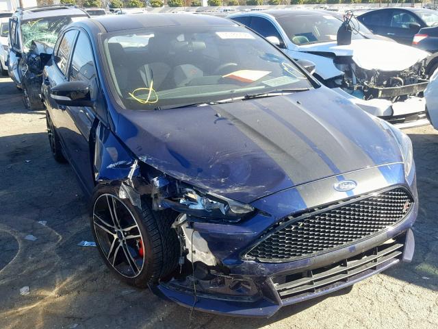 1FADP3L9XGL301673 - 2016 FORD FOCUS ST BLUE photo 1