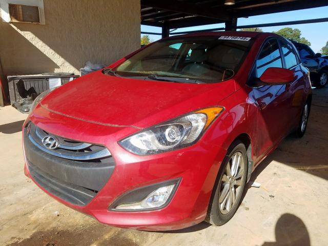 KMHD35LH8FU236822 - 2015 HYUNDAI ELANTRA GT RED photo 2