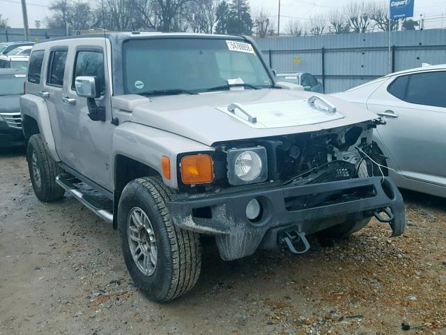 5GTDN136X68133893 - 2006 HUMMER H3 SILVER photo 1