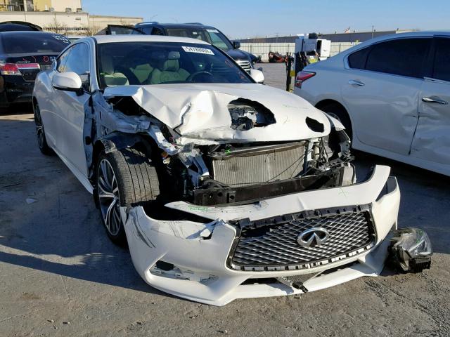 JN1EV7EK3HM363636 - 2017 INFINITI Q60 PREMIU WHITE photo 1